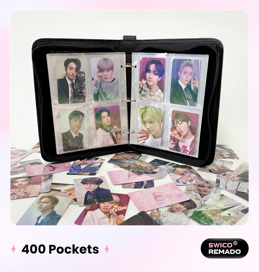 Amazon.com: Cute Photocard Binder 400 Pockets Photocard Holder